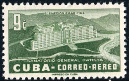 MED Cuba A- 105 1954 Sanatorio General Batista MNH - Other & Unclassified