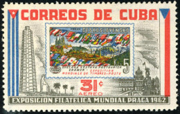 VAR2/S Cuba A- 243 1962 Exposición Filatélica Mundial En Praga 1962 MNH - Andere & Zonder Classificatie