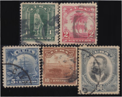 Cuba 148/52 1905 Antonio Maceo Usados - Andere & Zonder Classificatie