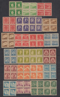 Cuba 239/53 + A- 24/29 + Ex 8/9 Bl.4 1937 Escudos Monumento Generales Paisaje  - Altri & Non Classificati