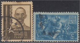 Cuba 267/68 1941 Mayor Gral Guillermo Moncada Usados - Andere & Zonder Classificatie