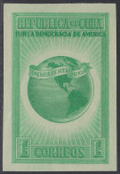 Cuba 269 1942/43 Por La Democracia De América  Sin Goma - Altri & Non Classificati