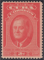 Cuba 298 1947 Franklin D. Roosevelt Sin Goma - Andere & Zonder Classificatie