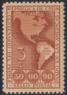 Cuba 288 1944 Centenario Del Primer Sello Postal MH - Autres & Non Classés
