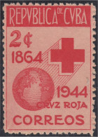 Cuba 296 1945 Cruz Roja MH - Andere & Zonder Classificatie