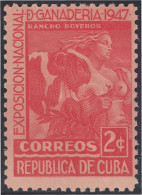 Cuba 297 1947 Exposición Nacional De Ganadería MH - Sonstige & Ohne Zuordnung