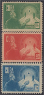 Cuba 277/79 1943 Retiro De Comunicaciones MNH - Andere & Zonder Classificatie