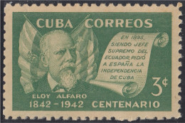 Cuba 276 1943 Eloy Alfaro MNH - Other & Unclassified