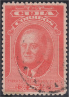 Cuba 298 1947 Franklin D. Roosevelt Usados - Andere & Zonder Classificatie