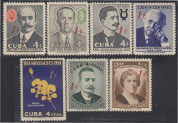 Cuba 511/17 1960 Serie Antigua MNH - Other & Unclassified