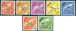 DEP2  Cuba 925/31 1965 Competencia Internacional De Atletismo MNH - Sonstige & Ohne Zuordnung