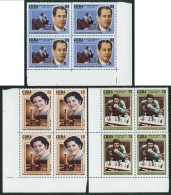 AJZ2  Cuba 4173/75 Bl.4 2004 Ajedrez Chess MNH - Altri & Non Classificati