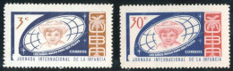 FL1/VAR2 Cuba 669/70 1963 Jornada Internacional De La Infancia MNH - Otros & Sin Clasificación