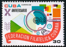 VAR1 Cuba  Nº 1814  Federación Filatélica , Lujo - Sonstige & Ohne Zuordnung