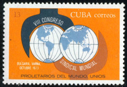 VAR3/S Cuba  Nº 1723  1973 Sindicatos , Lujo - Otros & Sin Clasificación