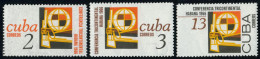VAR3/S Cuba  Nº 955/57  1966  Conferencia Tricontinental    MNH - Autres & Non Classés