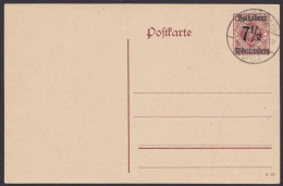 DP 19, O, Blanko-Stempel, Gute Erhaltung - Postal  Stationery