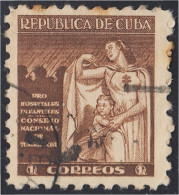 Cuba Beneficencia 8 1943 Consejo Nacional De Tuberculosis Para La Infancia Usa - Autres & Non Classés