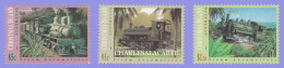 CHRISTMAS ISLAND 1994  STEAM LOCOMOTIVES  SG 389-391  U.M. - Christmas Island