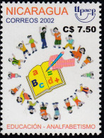 Upaep Nicaragua 2345 2002 Niños Alrededor De Un Libro MNH - Altri - America