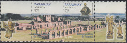 Upaep Paraguay 2839/40 2001 Ruinas Jesuíticas De Trinidad MNH - Altri - America