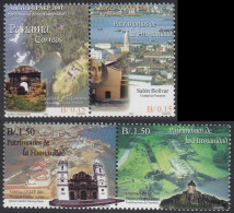 Upaep Panamá 1216/17 554/55 2001 Castillo Salón Catedral Fortificación MNH - Altri - America