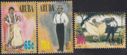 Upaep Aruba 177/79 1996 Trajes Típicos MNH - Altri - America