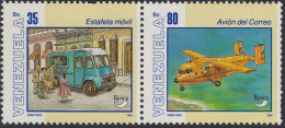 Upaep Venezuela 1719/20 1994 Camioneta Y Avión Postal MNH - Altri - America