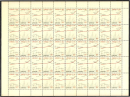 Upaep Suriname 1229/30 1991 Hojas Completas Ruta De Cristóbal Colón MNH - Altri - America