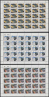 Upaep Honduras 766/68 1989 Hojas Completas Jade MNH - Altri - America