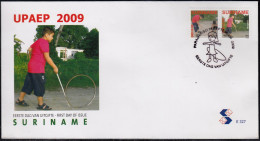 Upaep Suriname HB111 2009 Juegos Tradicionales Hoepelen SPD FDC Sobre Primer D - Altri - America
