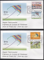 Upaep Honduras 1334/37 2009 Trompo Rayuela Papalote SPD FDC Sobre Primer Día - Altri - America