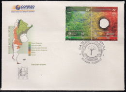 Upaep Argentina 2437/38 2004 Selva Sana SPD FDC Sobre Primer Día - Altri - America