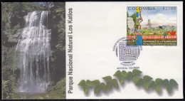 Upaep Colombia 1149 2001 Parque Nacional Natural Katios SPD FDC Sobre Primer D - Altri - America