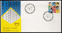 Upaep Brasil 2309 1997 Reacción De Los Destinatarios SPD FDC Sobre Primer Día - Altri - America