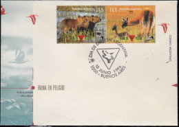 Upaep Argentina 1930/31 1995 Hydrochoerus Lama MNH SPD FDC Sobre Primer Día - Altri - America