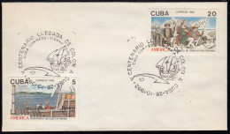 Upaep Cuba 3203/04 1992 Colon En Bariay Y San Salvador SPD FDC Sobre Primer Dí - Altri - America