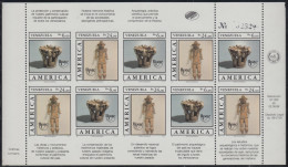 Upaep 1989 1459/60 Venezuela Variety Sin Dentar Impeforated Minihojita - Sonstige - Amerika