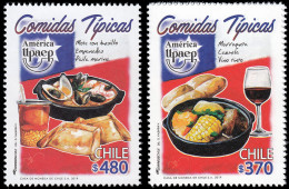 Upaep Chile 2019 Platos Tradicionales MNH - Sonstige - Amerika