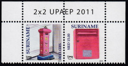 Upaep Suriname 2256/57 2011 Buzones MNH - Sonstige - Amerika