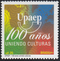 Upaep Brasil 3140 2011 100 Años Uniendo Culturas MNH - Sonstige - Amerika