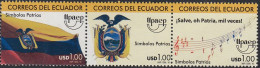 Upaep Ecuador 2259/61 2010  Símbolos Patrios MNH - Sonstige - Amerika