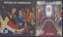 Upaep Rep Dominicana 1608/09 2010 Entrega De La Bandera Panteón Nacional MNH - America (Other)