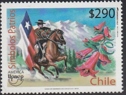 Upaep Chile 1961 2010 Símbolos Patrios Caballo Horse MNH - America (Other)