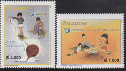 Upaep Parguay 3032/33 2009 Juegos Tradicionales Trompo Tikichuela Bolitas MNH - America (Other)