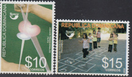 Upaep Rep Dominicana 1592/93 2009 Juegos Tradicionales Fu Fu Trucamelo MNH - Sonstige - Amerika