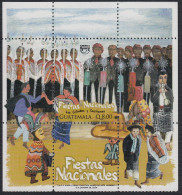 Upaep Guatemala HB 41 2008 Fiestas Nacionales Los Cofrades Y Capitanas MNH - Sonstige - Amerika