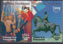 Upaep Rep Dominicana 1568/69 2008 Horse Trabucazo Espada De La Restauración MN - America (Other)