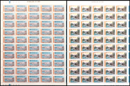 Upaep Chile 1003/04 1990 Hojas Completas Phoenicopterus Artocephalus MNH - America (Other)