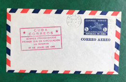 CUBA 1949, Spanish Antillas, SOBRE ENTERO POSTAL/ STACIONERY, CORREO AÉREO INTERNACIONAL - Poste Aérienne